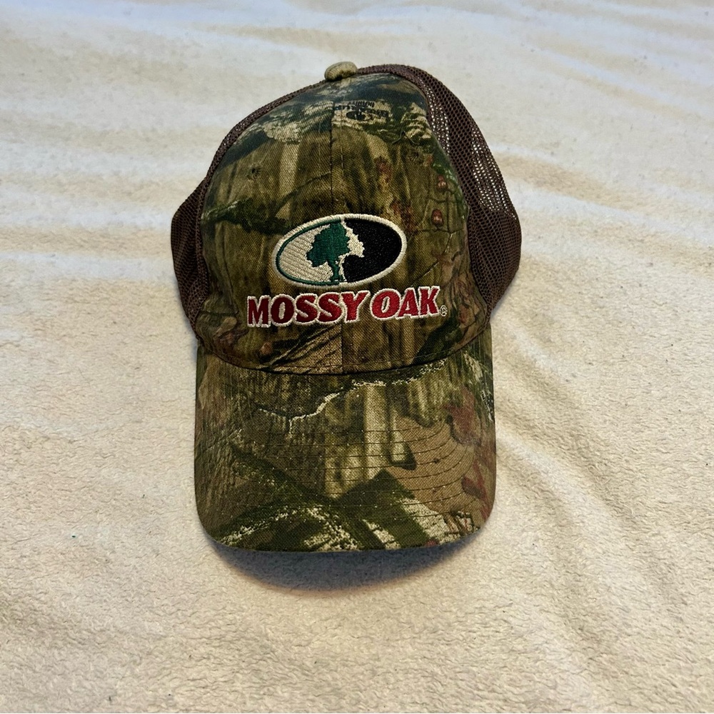 Mossy Oak Camo Mesh Back Hat